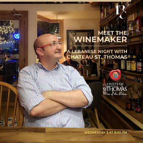 Meet the winemaker - A Lebanese night with Chateau St. Thomas