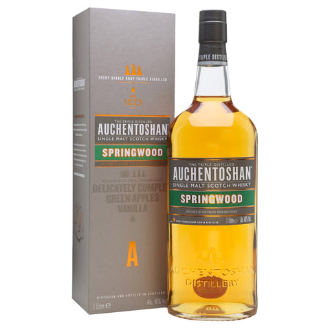 Auchentoshan Springwood Single Malt Scotch Whisky