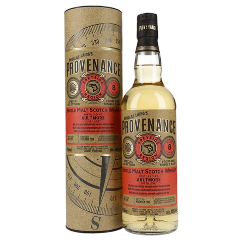 Aultmore 8 Year 2011 Provenance Single Malt Scotch Whisky