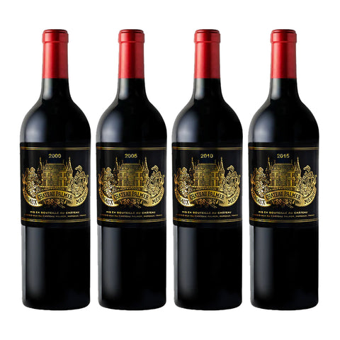 Château Palmer 4 Bottle Vertical Collection: 2000, 2005, 2010, 2015