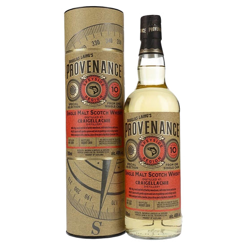 Craigellachie 10 Year Provenance Single Malt Scotch Whisky