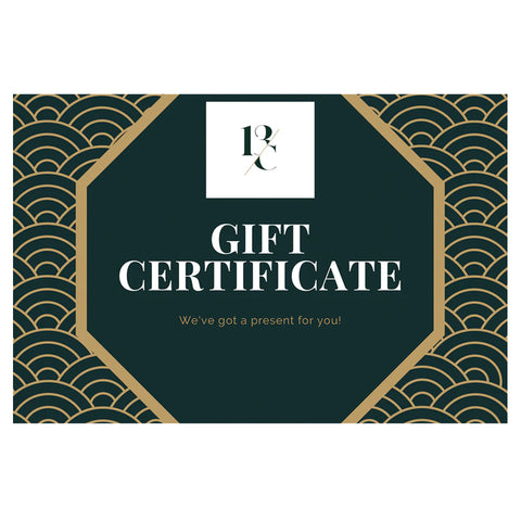 13C Gift Certificate