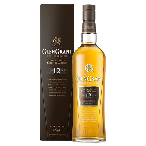 Glen Grant 12 Year Single Malt Scotch Whisky