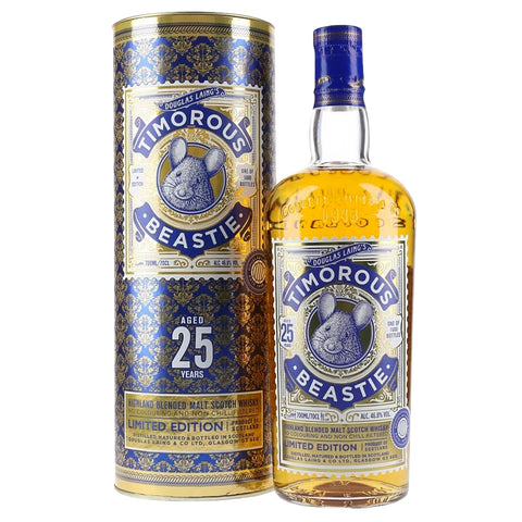Timorous Beastie 25 Years Blended Malt Scotch Whisky