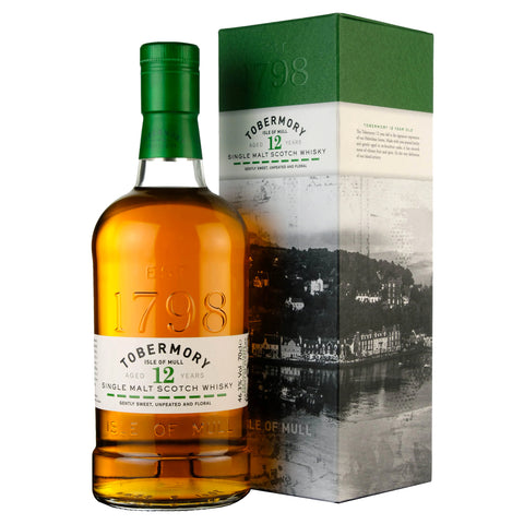 Tobermory 12 Year Single Malt Scotch Whisky