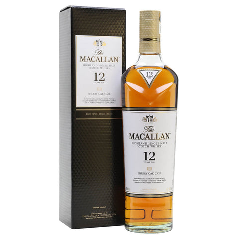 Macallan Sherry Oak 12 Year Single Malt Scotch Whisky