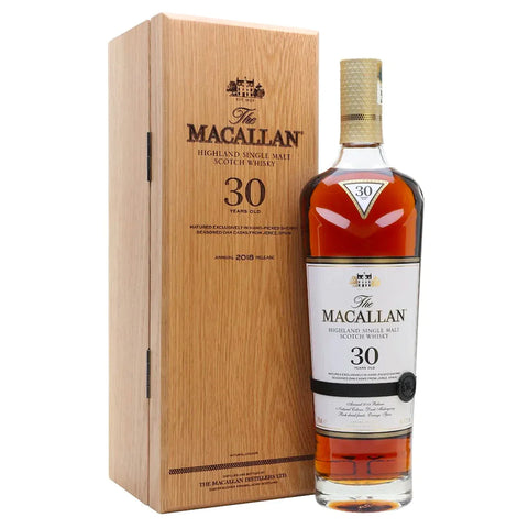 Macallan Sherry Oak 30 Year Old Single Malt Scotch Whisky