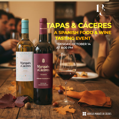 Tapas & Caceres - A Spanish Food & Wine Tasting Event