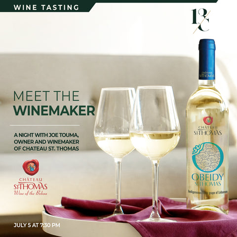 Meet the Winemaker - a night with Joe Touma, Owner and Winemaker of Chateau St. Thomas