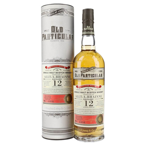 Allt-A-Bhainne 12 Year  2007 Old Particular Single Malt Scotch Whisky