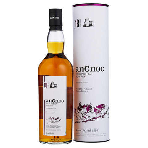 AnCnoc 18 Year Single Malt Scotch Whisky