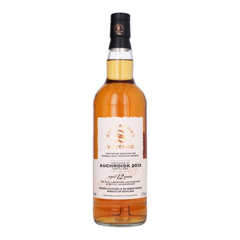 Auchroisk 11 Year Old 2012 Amarone Cask Finish Signatory Vintage Single Malt Scotch Whisky