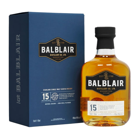Balblair 15 Year Single Malt Scotch Whisky