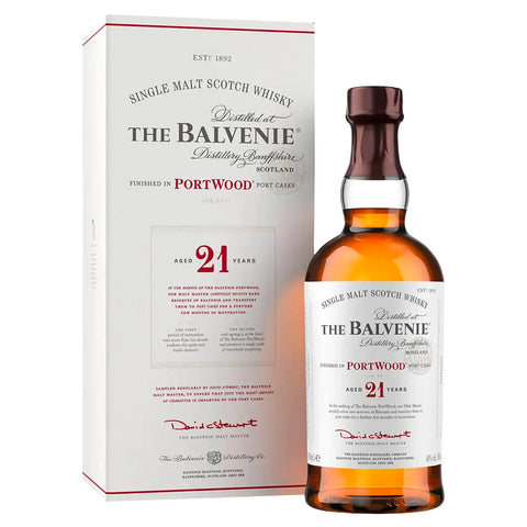 Balvenie 21 Year PortWood Single Malt Scotch Whisky