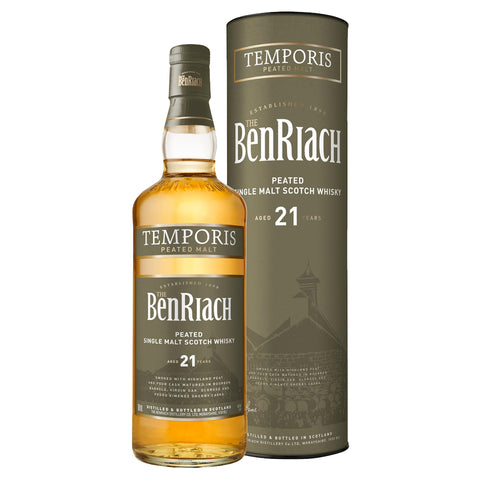 Benriach 21 Year Temporis Peated Single Malt Scotch Whisky