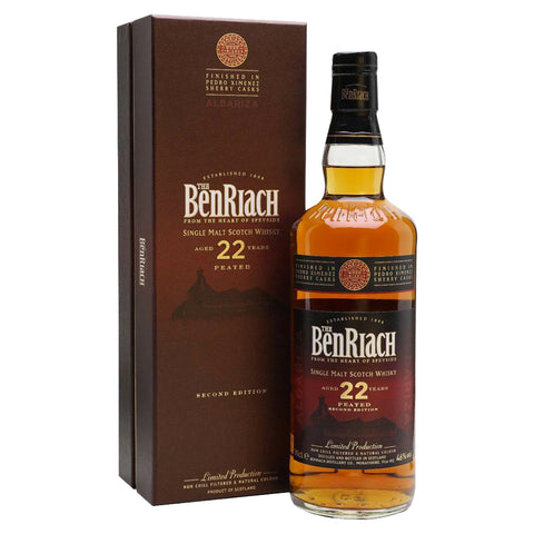 Benriach 22 Year Albariza Peated Single Malt Scotch Whisky
