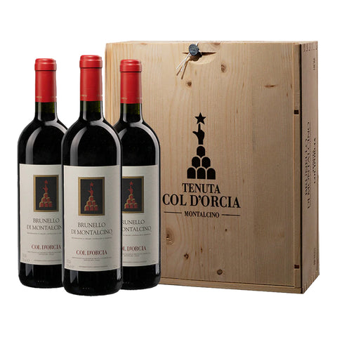 Col d'Orcia Brunello Collection 2004, 2006, 2008