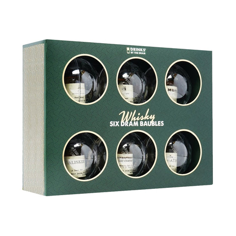 Drinks by the Dram Whisky Baubles 6 pack