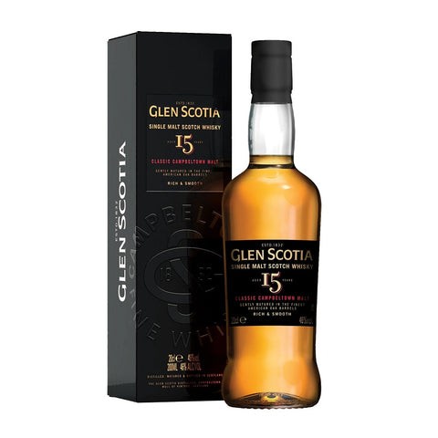 Glen Scotia 15 Year Single Malt Scotch Whisky