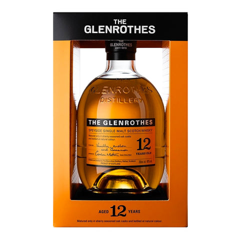 Glenrothes 12 Year Single Malt Scotch Whisky