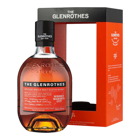 Glenrothes Whisky Makers Cut Single Malt Scotch Whisky