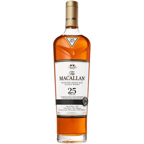 Macallan Sherry Oak 25 Year Single Malt Scotch Whisky