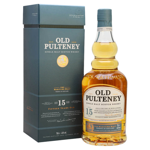 Old Pulteney 15 Year Single Malt Scotch Whisky