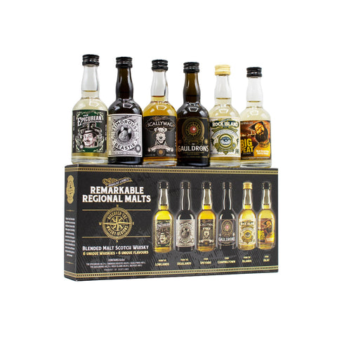 Remarkable Regional Malts Whisky Tasting Collection