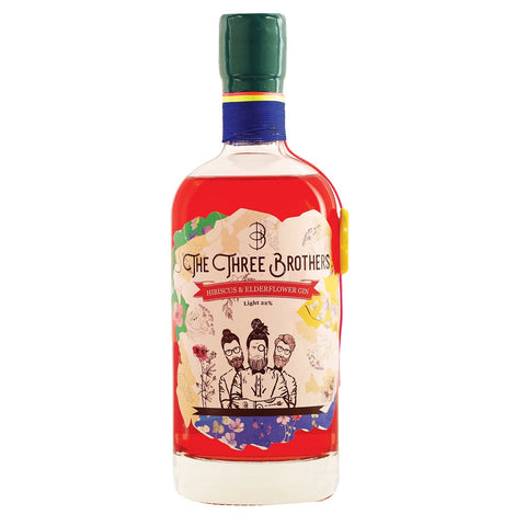The Three Brothers Hibiscus & Elderflower Gin