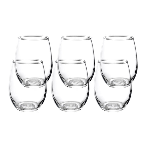 Unbreakable Stemless Wine Glass (Box of 6)