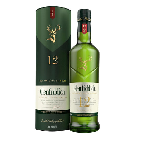 Glenfiddich 12 Year the original Single Malt Scotch Whisky