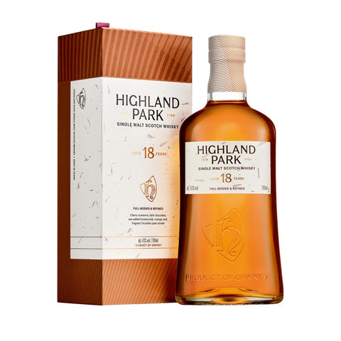 Highland Park 18 Year Single Malt Scottish Whisky