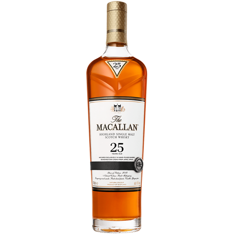 Macallan Sherry Oak 25 Year Single Malt Scotch Whisky